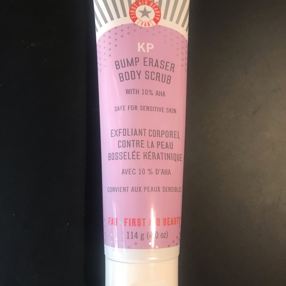 First Aid Beauty KP bump eraser body scrub